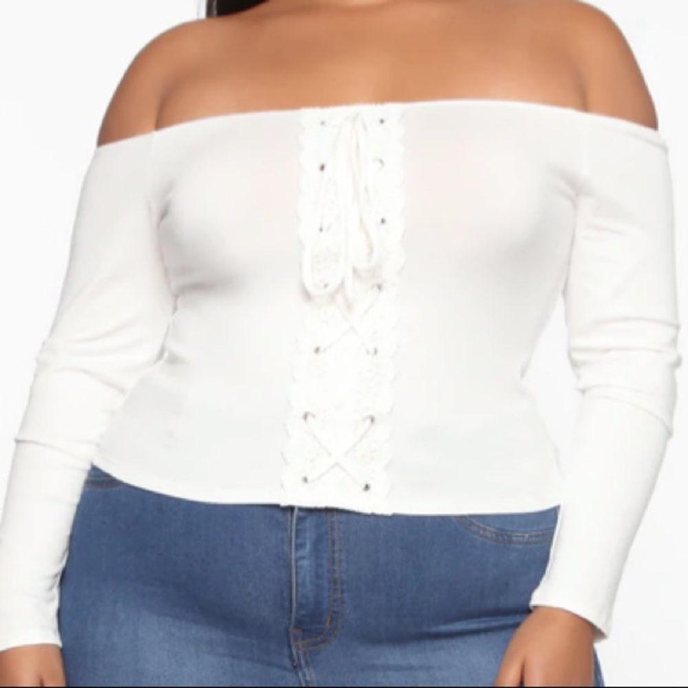 Off the shoulder top
